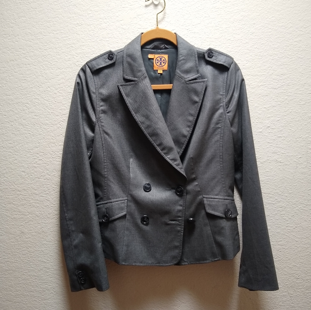 Tory Burch Double Breasted Blazer - Picture 3 of 8